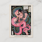 Cooler japanischer visitenkarte (Rückseite)