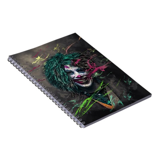 Cooler Joker Notizblock (Rechte Seite)