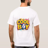Cooler Junge T-Shirt (Rückseite)