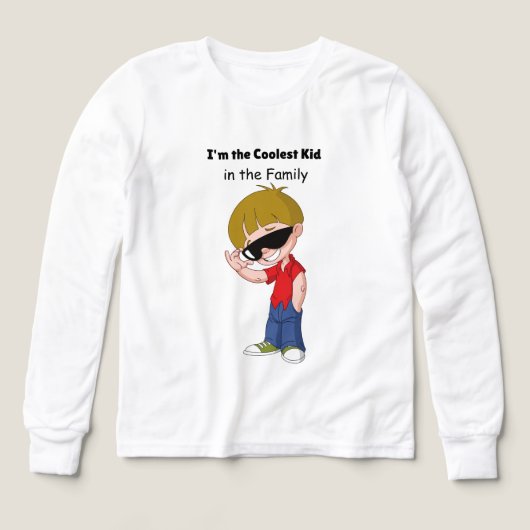 Cooler Junge T-Shirt (Design Vorderseite)