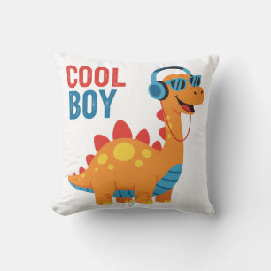 Cooler Jungen-Dinosaurier-Kopfhörer-Sonnenbrille Kissen