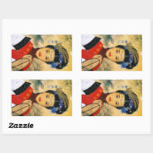 Cooler junger wunderschöner chinesischer Prinz Guo Rechteckiger Aufkleber (Blatt)