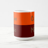 Cooler Kaffee und Musik Kaffeetasse (Mittel)