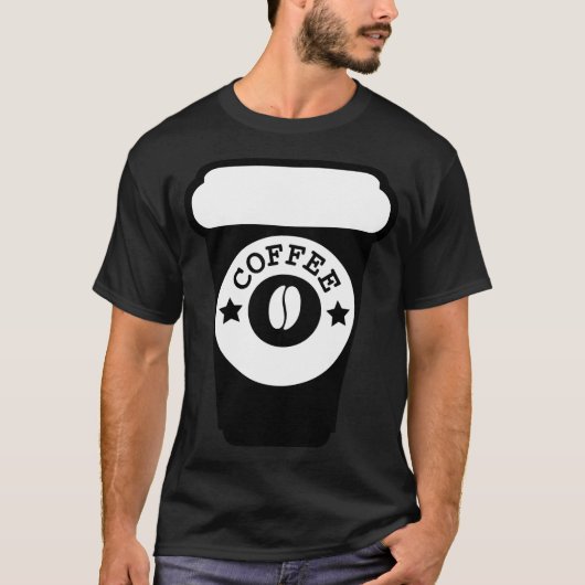 cooler Kaffeemaschine T-Shirt (Vorderseite)