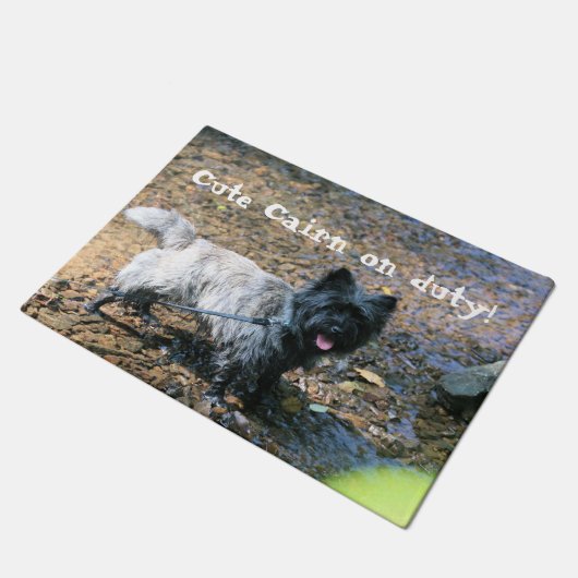 Cooler Kairn Fußmatte (Schrägansicht)