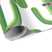 Cooler Kakti Geschenkpapier (Rolleneckpunkt)