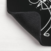 Cooler Karate riecht meine Füße riechen sie Funny Mousepad (Ecke)