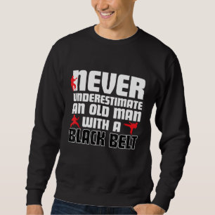 Cooler Karate Spaß für Männer. Funny Martial Arts Sweatshirt