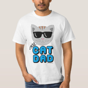COOLER KATZEN-VATER Herren Katzenliebhaber T-Shirt