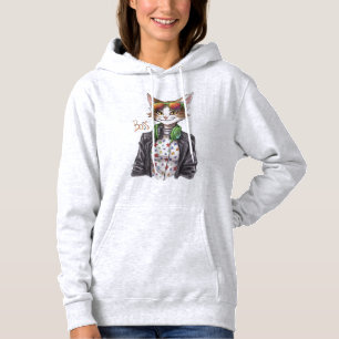 Cooler Katzenboss – Lustiges Katzenliebhaber-Gesch Hoodie