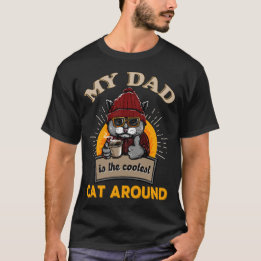 Cooler Katzenpapa T-Shirt