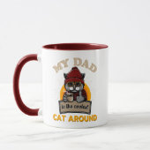 Cooler Katzenpapa Tasse (Links)