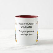 Cooler Katzenpuff Tasse (Zentrum)