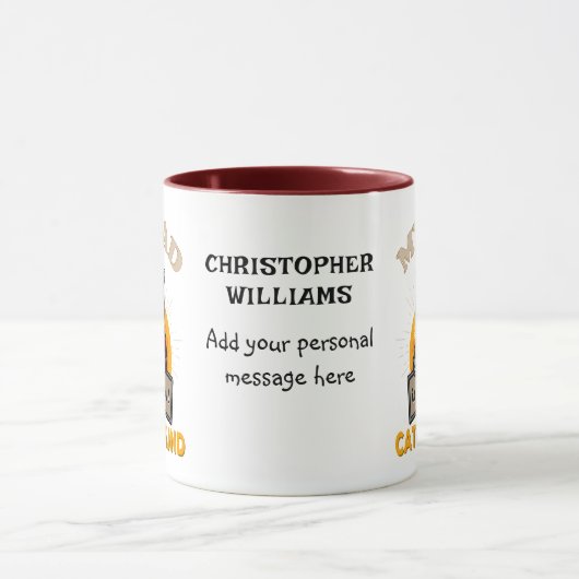 Cooler Katzenpuff Tasse (Zentrum)