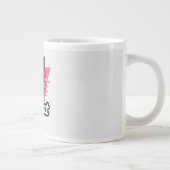 Cooler Katzenselbstbewusstsein Jumbo-Tasse (Rechts)