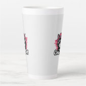 Cooler Katzenselbstbewusstsein Milchtasse (Vorderseite)