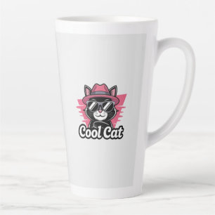 Cooler Katzenselbstbewusstsein Milchtasse