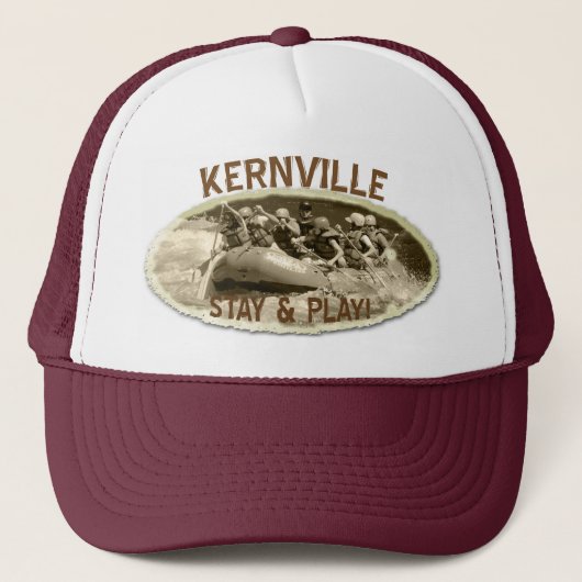 Cooler Kernville-Hut! Truckerkappe (Vorderseite)