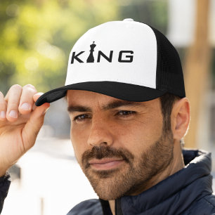 Cooler King Typografy Chess Player Truckerkappe