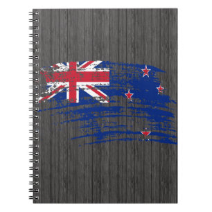 Cooler Kiwiflaggenentwurf Notizblock