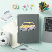 Cooler Klassiker Kleinwagen Aufkleber (iPad Hülle)