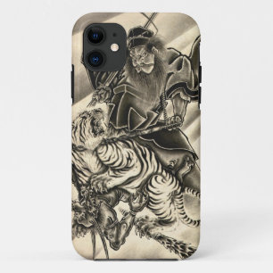 Cooler klassischer Vintage-japanischer Dämon-Samur Case-Mate iPhone Hülle