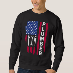 Cooler Klempner für Männer Frauen Dampfleitungsins Sweatshirt