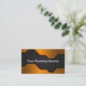 Cooler Klempnerdienst Visitenkarte (Stehend Vorderseite)