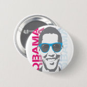 Cooler Knopf Obama 2012 Button (Vorne & Hinten)