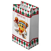 Cooler Koch Backpizza Party Kleine Geschenktüte (Rückseite Schrägansicht)