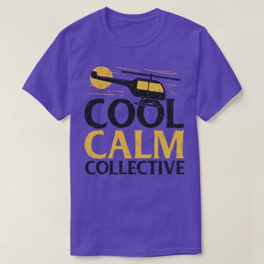 Cooler Kollektivhubschrauber T-Shirt (Design vorne)