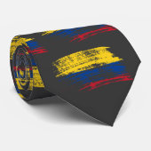 Cooler kolumbianischer Flaggenentwurf Krawatte (Gerollt)