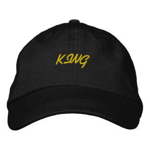 Cooler König Text Name Gedruckt-Hut Sportlich Guta Bestickte Baseballkappe