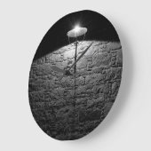 Cooler, konzeptioneller rustikaler Lebensstil der Große Wanduhr (Winkel)