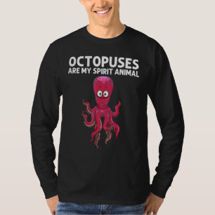 Cooler Krake Für Männer Frauen Meer Leben Ozean Bi T-Shirt