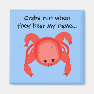 Cooler Krebs Spruch Magnet