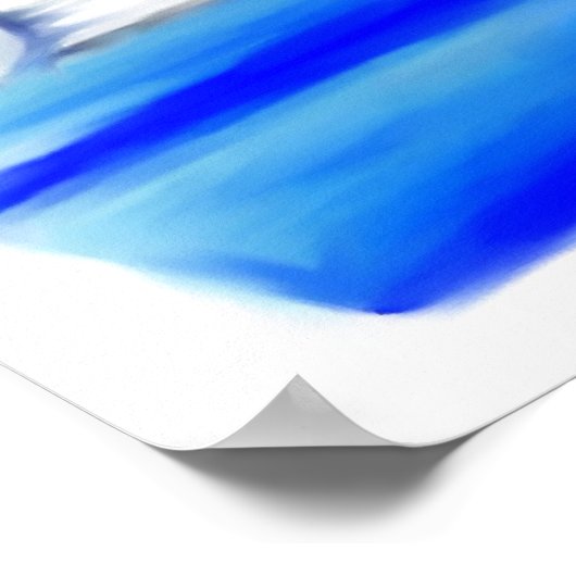 Cooler Kunde Poster (Ecke)