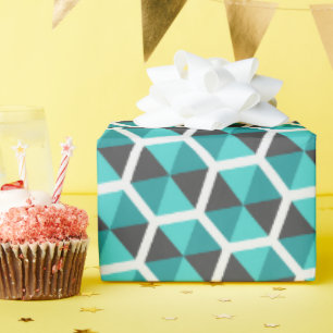 Cooler künstlerischer Joyful Teen Birthday Geschenkpapier