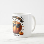 Cooler Kürbis Kaffeetasse (VorderseiteRechts)