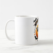 Cooler Kürbis Kaffeetasse (Links)
