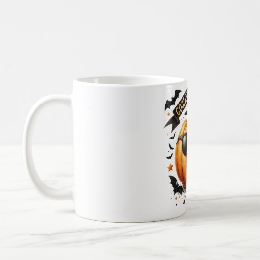 Cooler Kürbis Kaffeetasse (Links)