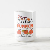 Cooler Kürbis Kaffeetasse (Mittel)