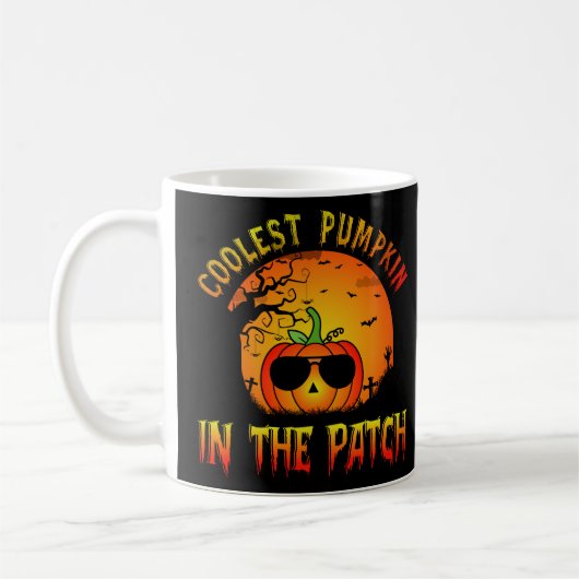 Cooler Kürbis Kaffeetasse (Links)