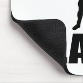 Cooler Kürbisentwurf Mousepad (Ecke)