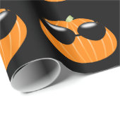 Cooler Kürbisklotz Geschenkpapier (Rolleneckpunkt)