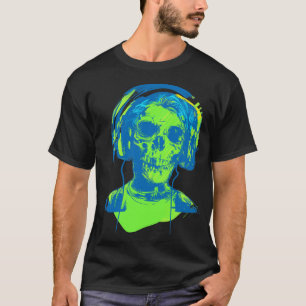 Cooler kurzer Hülsen-T - Shirt DJ Skoll