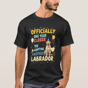Cooler Labrador-Geburtstagshund 1 T-Shirt