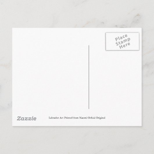 Cooler Labradors Beach Party Cartoon Einladungspostkarte (Rückseite)