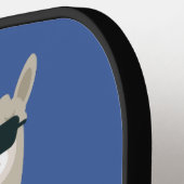 Cooler Lama individuelle Name & Farbe Pickleball Schläger (Linke Seite)