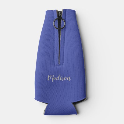 Cooler Lama individuelle Name und Farbflasche cool Flaschenkühler (Rückseite)